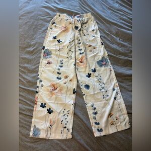 Floral Print Pants
